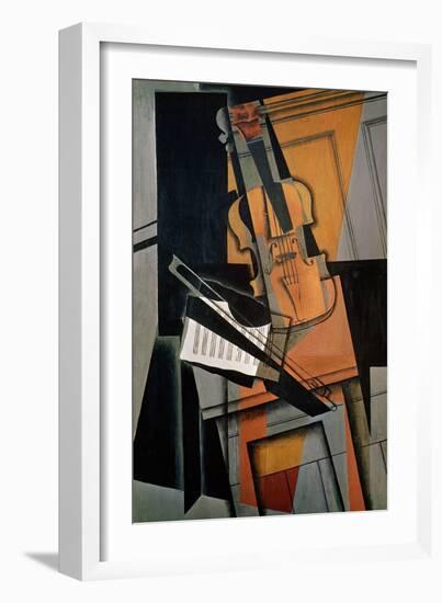 The Violin, 1916-Juan Gris-Framed Giclee Print