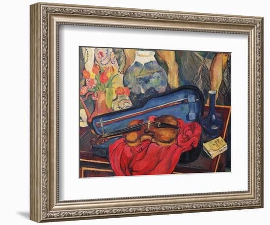 The Violin Case, 1923-Suzanne Valadon-Framed Giclee Print