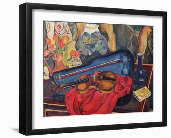 The Violin Case, 1923-Suzanne Valadon-Framed Giclee Print