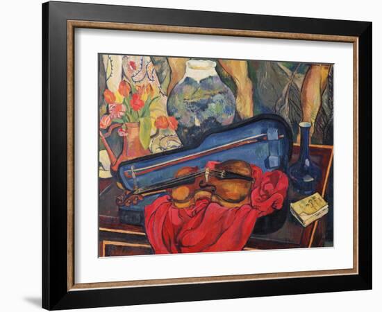 The Violin Case, 1923-Suzanne Valadon-Framed Giclee Print