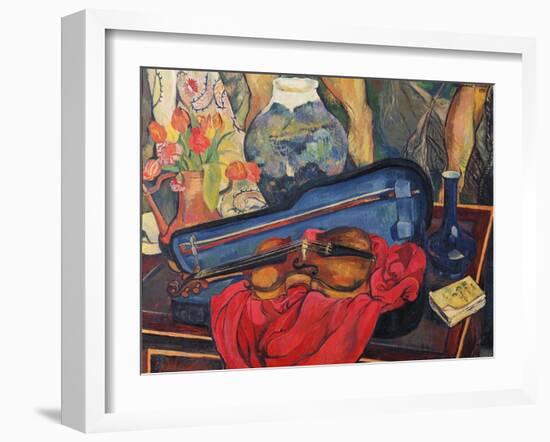 The Violin Case, 1923-Suzanne Valadon-Framed Giclee Print