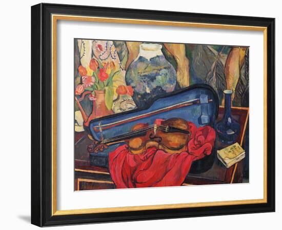 The Violin Case, 1923-Suzanne Valadon-Framed Giclee Print