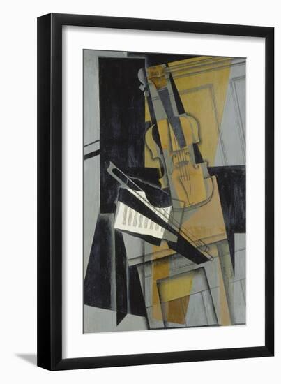 The Violin (Le Violon), 1916-Juan Gris-Framed Giclee Print
