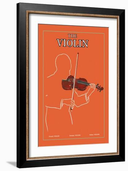 The Violin--Framed Art Print