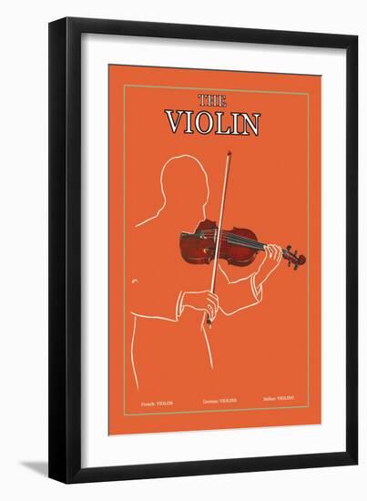 The Violin-null-Framed Art Print