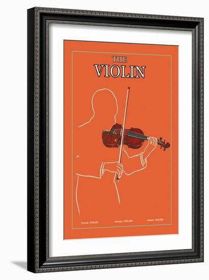 The Violin-null-Framed Art Print