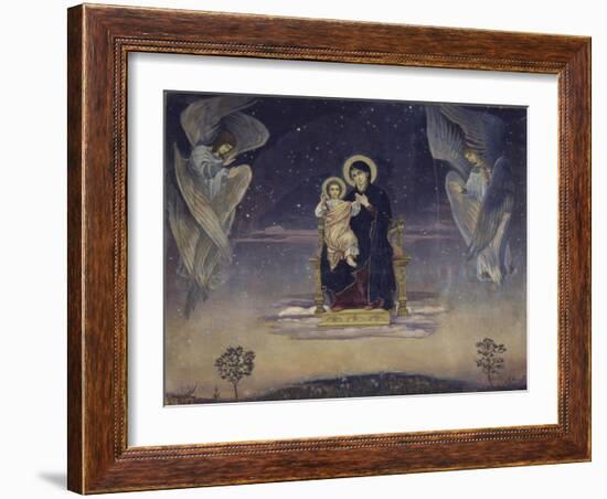 The Virgin, 1901-Viktor Mikhaylovich Vasnetsov-Framed Giclee Print