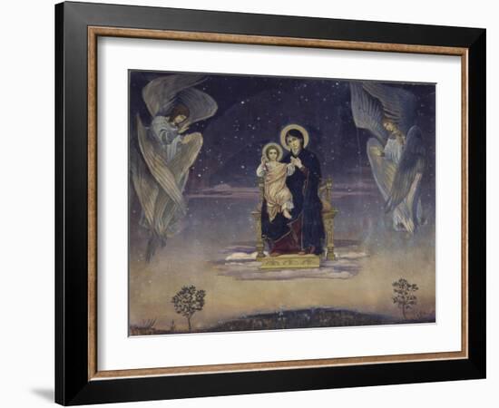 The Virgin, 1901-Viktor Mikhaylovich Vasnetsov-Framed Giclee Print