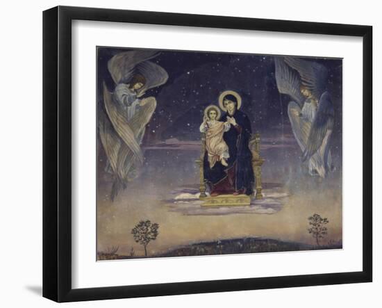 The Virgin, 1901-Viktor Mikhaylovich Vasnetsov-Framed Giclee Print