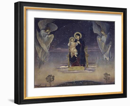 The Virgin, 1901-Viktor Mikhaylovich Vasnetsov-Framed Giclee Print