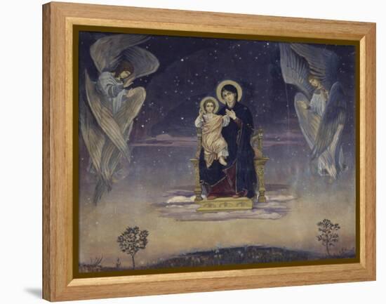 The Virgin, 1901-Viktor Mikhaylovich Vasnetsov-Framed Premier Image Canvas