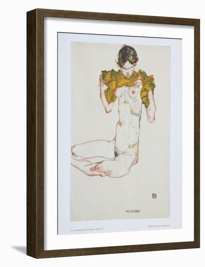 The Virgin, 1913-Egon Schiele-Framed Art Print