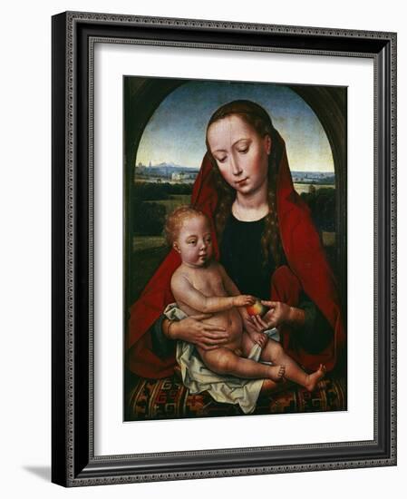 The Virgin and Child, 1480-1490-Hans Memling-Framed Giclee Print