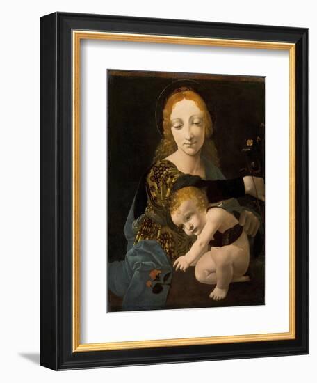 The Virgin and Child, 1480-Giovanni Antonio Boltraffio-Framed Giclee Print