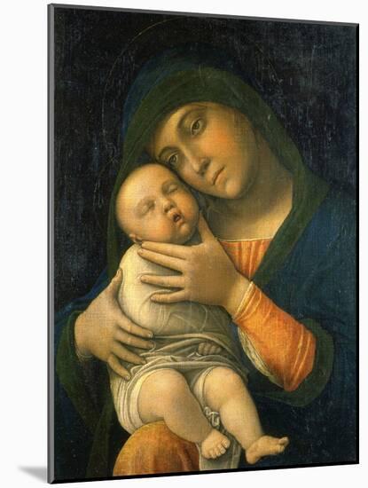 The Virgin and Child, 1490-1495-Andrea Mantegna-Mounted Giclee Print