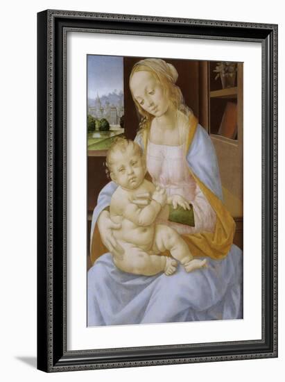 The Virgin and Child, 15th-16th Century-Lorenzo di Credi-Framed Giclee Print