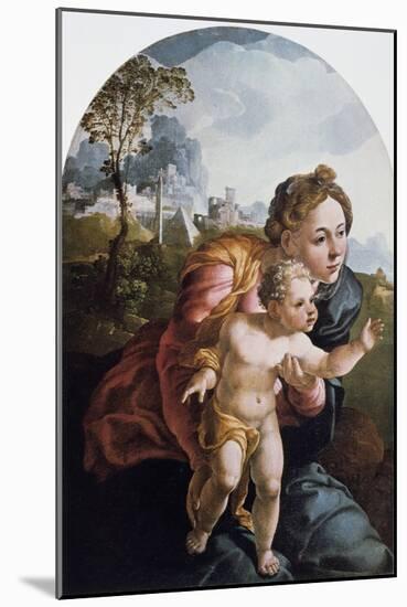 The Virgin and Child, 16th Century-Jan van Scorel-Mounted Giclee Print
