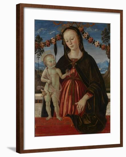 The Virgin and Child, C. 1473-Fiorenzo Di Lorenzo-Framed Giclee Print