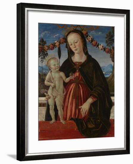 The Virgin and Child, C. 1473-Fiorenzo Di Lorenzo-Framed Giclee Print