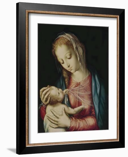 The Virgin and Child, C.1565-70-Luis De Morales-Framed Giclee Print