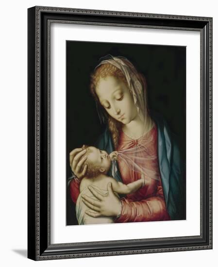 The Virgin and Child, C.1565-70-Luis De Morales-Framed Giclee Print