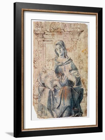 The Virgin and Child, C1470-1523-Bartolomeo Montagna-Framed Giclee Print