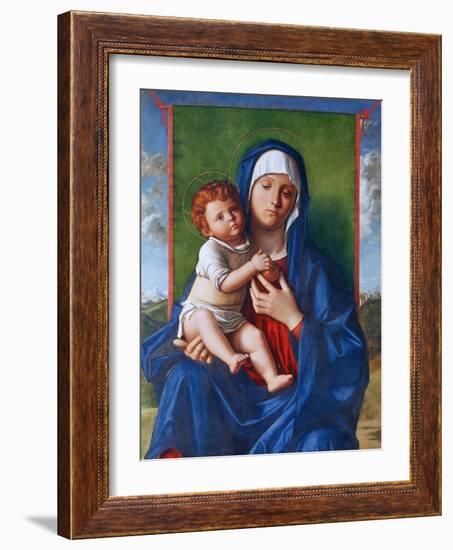 The Virgin and Child, C1480-1490-Giovanni Bellini-Framed Giclee Print