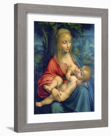 The Virgin and Child, C1511-Leonardo da Vinci-Framed Giclee Print