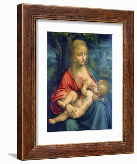 The Virgin and Child, C1511-Leonardo da Vinci-Framed Giclee Print