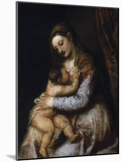The Virgin and Child, C1570-1576-Titian (Tiziano Vecelli)-Mounted Giclee Print