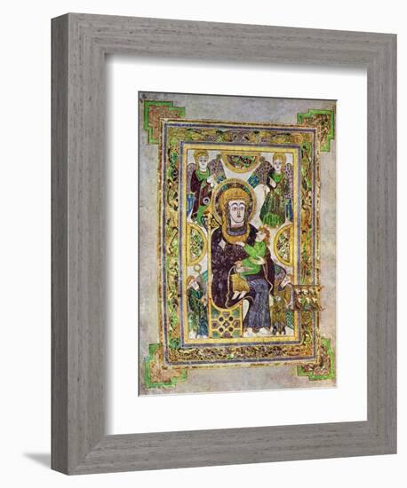 The Virgin and Child, C800 Ad-null-Framed Premium Giclee Print