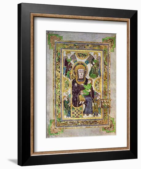 The Virgin and Child, C800 Ad-null-Framed Premium Giclee Print