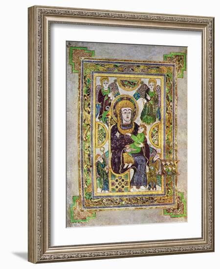 The Virgin and Child, C800 Ad-null-Framed Giclee Print