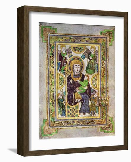 The Virgin and Child, C800 Ad-null-Framed Giclee Print