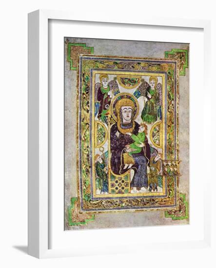 The Virgin and Child, C800 Ad-null-Framed Giclee Print