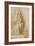 The Virgin and Child Enthroned with an Angel-Andrea Mantegna-Framed Premium Giclee Print
