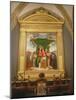 The Virgin and Child Enthroned with Saints, 1521-Lorenzo Lotto-Mounted Photographic Print