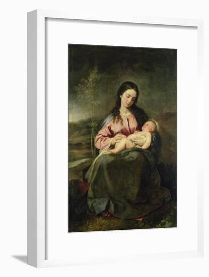 The Virgin and Child-Alonso Cano-Framed Giclee Print