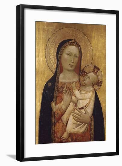 The Virgin and Child-Bernardo Daddi-Framed Giclee Print