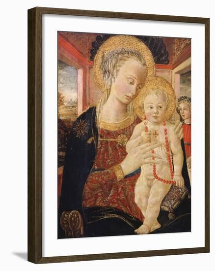 The Virgin and Child-null-Framed Giclee Print