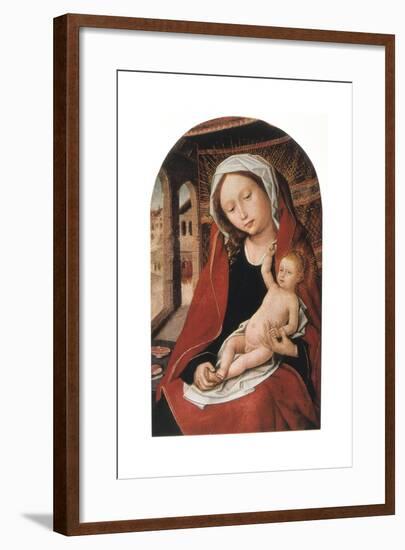 The Virgin and the Child, 15th Century-null-Framed Giclee Print