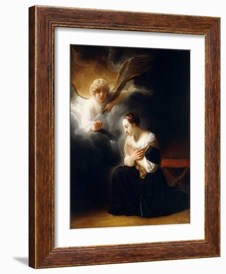 The Virgin and the Immaculate Conception, C.1665-75 (Oil on Canvas)-Samuel van Hoogstraten-Framed Giclee Print