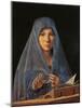 The Virgin Annunciate-Antonello da Messina-Mounted Giclee Print