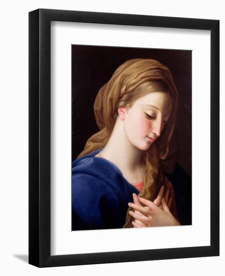 The Virgin Annunciate-Pompeo Batoni-Framed Giclee Print