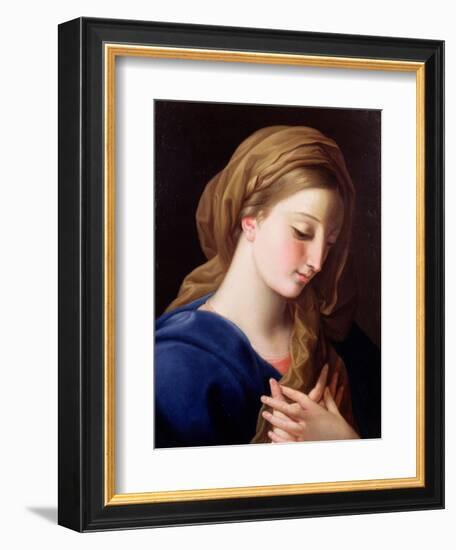 The Virgin Annunciate-Pompeo Batoni-Framed Giclee Print