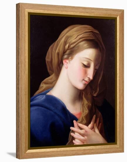 The Virgin Annunciate-Pompeo Batoni-Framed Premier Image Canvas