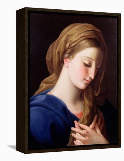 The Virgin Annunciate-Pompeo Batoni-Framed Premier Image Canvas