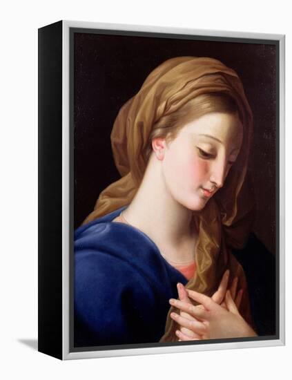 The Virgin Annunciate-Pompeo Batoni-Framed Premier Image Canvas