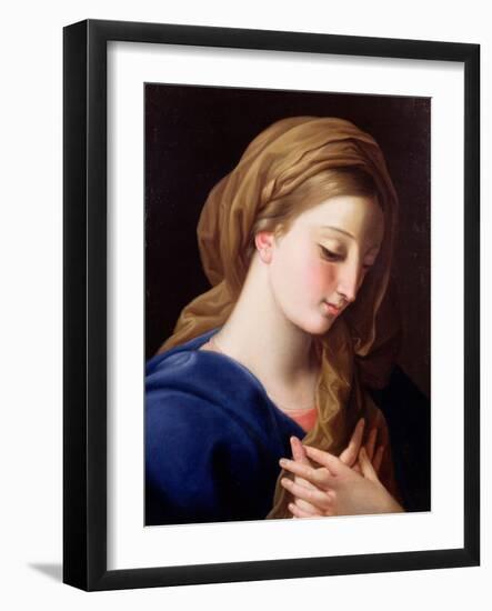 The Virgin Annunciate-Pompeo Batoni-Framed Giclee Print