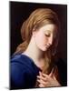 The Virgin Annunciate-Pompeo Batoni-Mounted Giclee Print